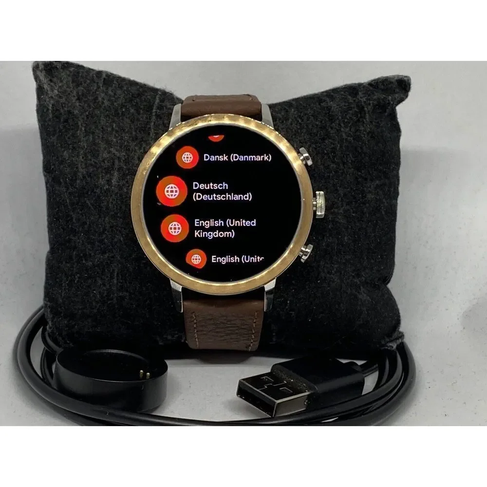 Fossil Gen 4 Authentic Digital Dial Smart Watch Custom Band FTW6016 LT327